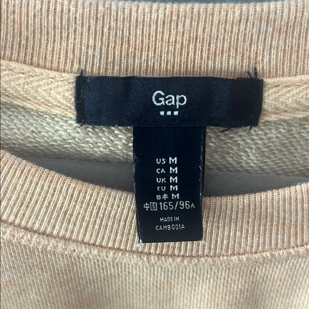 GAP Lightweight Crew Neck Sweatshirt M - Picture 2 of 8